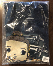 Star Wars Funko POP Smugglers Bounty XL Rey Droids X-Wing Tee Shirt NEW - $18.69