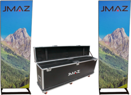 JMaz Crisp G2 Pack | 80in 2.5mm GOB LED Poster: 2x Digital Signs, 1x Case - £5,612.86 GBP