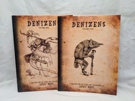 *Signed* Denizens Volume One And Two Collection Of Fine Art Drawings Andy Hopp  - £77.52 GBP