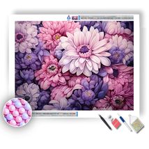 Bouquet of Gerbera Flowers - Diamond Painting Kit - £15.65 GBP+