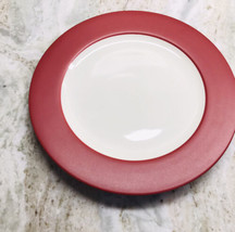 * NORITAKE COLORWAVE 1 Rim Raspberry  Dinner Plate:-10.5”-Decorative - $25.15