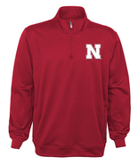 Gen2 Youth Boys Trainer 1/4 Zip Jacket, Nebraska, L/12/14 - $12.86