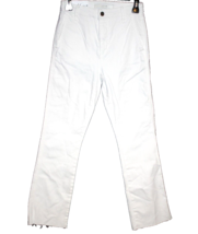 Joe&#39;s Jeans Womens Size 24 White Denim Jean Frayed Cuffs  NEW NWT - £24.77 GBP