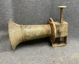 Antique Sevice Hand Horn Manual Push Plunger Horn Ahooga Horn Rat Rod Works - £149.38 GBP