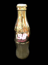 Coca-Cola Jeff Burton #99 Metallic Collectible Bottle Numbered Limited Edition - £9.68 GBP