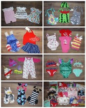 NEW Baby Girls Spring Outfit Clothes Lot 0-6 0-3 3-6 M Boutique Wholesale - £76.32 GBP