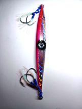 Japanese style Slow Pitch Jig AHI KILLER 250g PINK SILVER iridescent 4 A... - $24.70