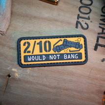 2/10 Would Not Bang PVC Patch - £6.23 GBP