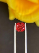 Natural Red Garnet Gemstone, 1.40 Carat, Vibrant Gemstone for Jewelry Making - $105.00