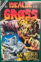 ISKALDE GROSS #1 (1991 series) Norwegian B&amp;W classic EC horror comics FINE+ - £31.10 GBP