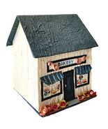 1970s Vintage Bakery Shop Paper House Village Crafts MCM Maine Handmade SS - €34,37 EUR