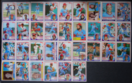 1983 Topps St. Louis Cardinals Team Set of 33 Baseball Cards - £10.99 GBP
