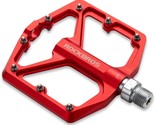 Mountain Bike Flat Pedals By Rockbros Made Of Lightweight, And Bmx Bikes. - £32.23 GBP