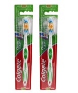 Toothbrush Colgate Classic Full Head Toothbrush Medium Bristles Green 2Pk - $87.28 MXN