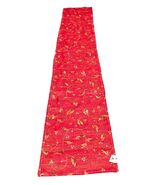 Embroidered Christmas Holly Leaves Table Runner with Sequins 12x70 inches - €11,13 EUR