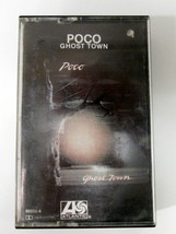 Vtg POCO Ghost Town Cassette Tape 8008-4 Atlantic Records 1982 - £7.07 GBP