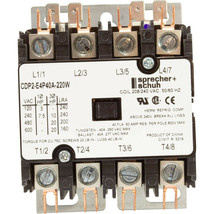 Sprecher+Schun CDP2-E4P40A-220W Definite Purpose Contactor - $191.38