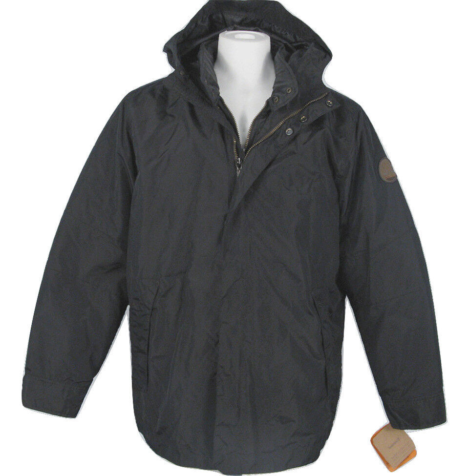 Primary image for NEW $248 Timberland Bridgeton 3 in 1 Jacket (Coat)!  Lg   Black  *2 Coats in 1*