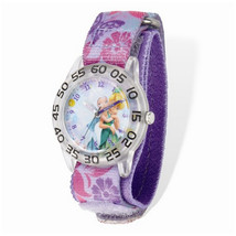 Disney Tinker Bell Acrylic Case Purple Hook and Loop Time Teacher Watch - £23.54 GBP