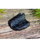 Indochinite Tektite Rare Curved Formation 34g Stone of Shambala Synergy ... - $87.80 CAD
