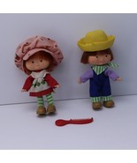 1979 American Greetings Strawberry Shortcake &amp; Huckleberry Pie Flat Hands - $74.96 CAD