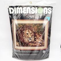 Dimensions Needlepoint Kit  &quot;Majestic Lions&quot; 2303 - $82.81 CAD