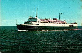Steamship MVS Abegweit Ice Breaker Boat Ship UNP Chrome Postcard A3 - £4.06 GBP