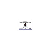 Eldon Know Your Blood Type Test Kit  - $30.00