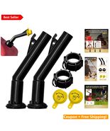 2-Pack Gas Can Spout Replacement for Old Style Blitz Cans - Angled Pour ... - $26.68