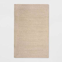 Natural Woven Polypropylene Outdoor Area Rug - £188.17 GBP