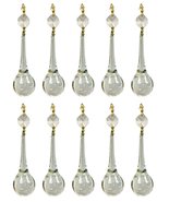 Royal Designs Replacement Chandelier Clear Crystal Prism K9 Quality Soli... - £23.67 GBP