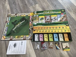 Monopoly John Deere Collector&#39;s Edition 2014 w/ Pewter Tractor Tokens - £25.34 GBP