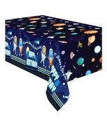 Outer-Space Astronaut Kids Birthday Party Table Cloth (SHIPS IN 24 HRS) - $26.35 CAD