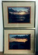 Sunset photos 2 framed 10 ¼” x 8 ¼” - £31.75 GBP