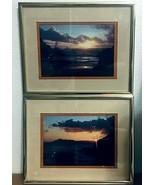 Sunset photos 2 framed 10 ¼” x 8 ¼” - £31.55 GBP