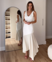 Zara Bnwt 2024. Ecru White Contrast Slip Dress. 0264/068 - £49.69 GBP