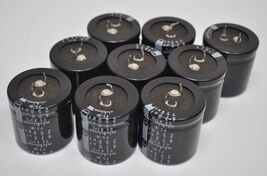 Certified Open Box

Lot of 9 NOS 470uf 250v Nippon CE Snap-In Capacitors... - €21,25 EUR