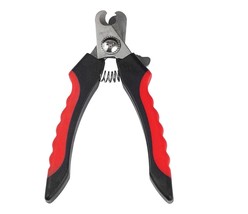 MPP Dog Nail Clippers Red Black Non Slip Stainless Steel Blade Choose Size or Se - £18.90 GBP+