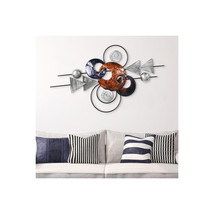 Empire Art Direct -R Target Hand Painted Etched Metal Wall Sculpture - $197.42