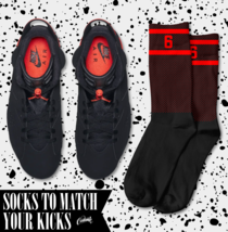 STRIPES Socks for J1 6 Infrared Air Max 90 95 97 T Shirt Vapor Max 1 34 ... - $20.69