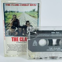 Read Notes! The Clash Combat Rock Cassette Tape 1982 Epic Records Punk Rock - £5.82 GBP