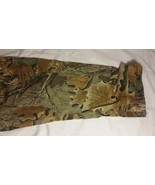 ATLANCO ADVANTAGE HUNTING CAMO CAMOUFLAGE TREES &amp; LEAVES JACKET LARGE RE... - $30.59