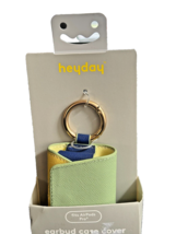 Heyday Apple AirPods Pro Leather Case Cover with Clip - Green/Yellow/Blue - £2.36 GBP