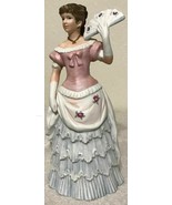 Vintage Homco #1421 Porcelain Bisque Southern Belle Victorian Lady Figur... - £20.27 GBP