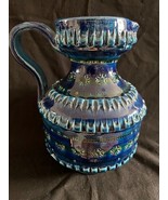 Unique rare blue Londo RIMINI large Bitossi jar/vase, marked bottom - £159.61 GBP
