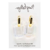 Mary Kathryn Designs women iridescent acrylic drop earrings size One Size - $41.58