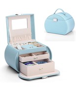 Vlando Princess Style Medium Size Jewelry Box, Fabulous Girls Gifts (Blue) - £36.05 GBP