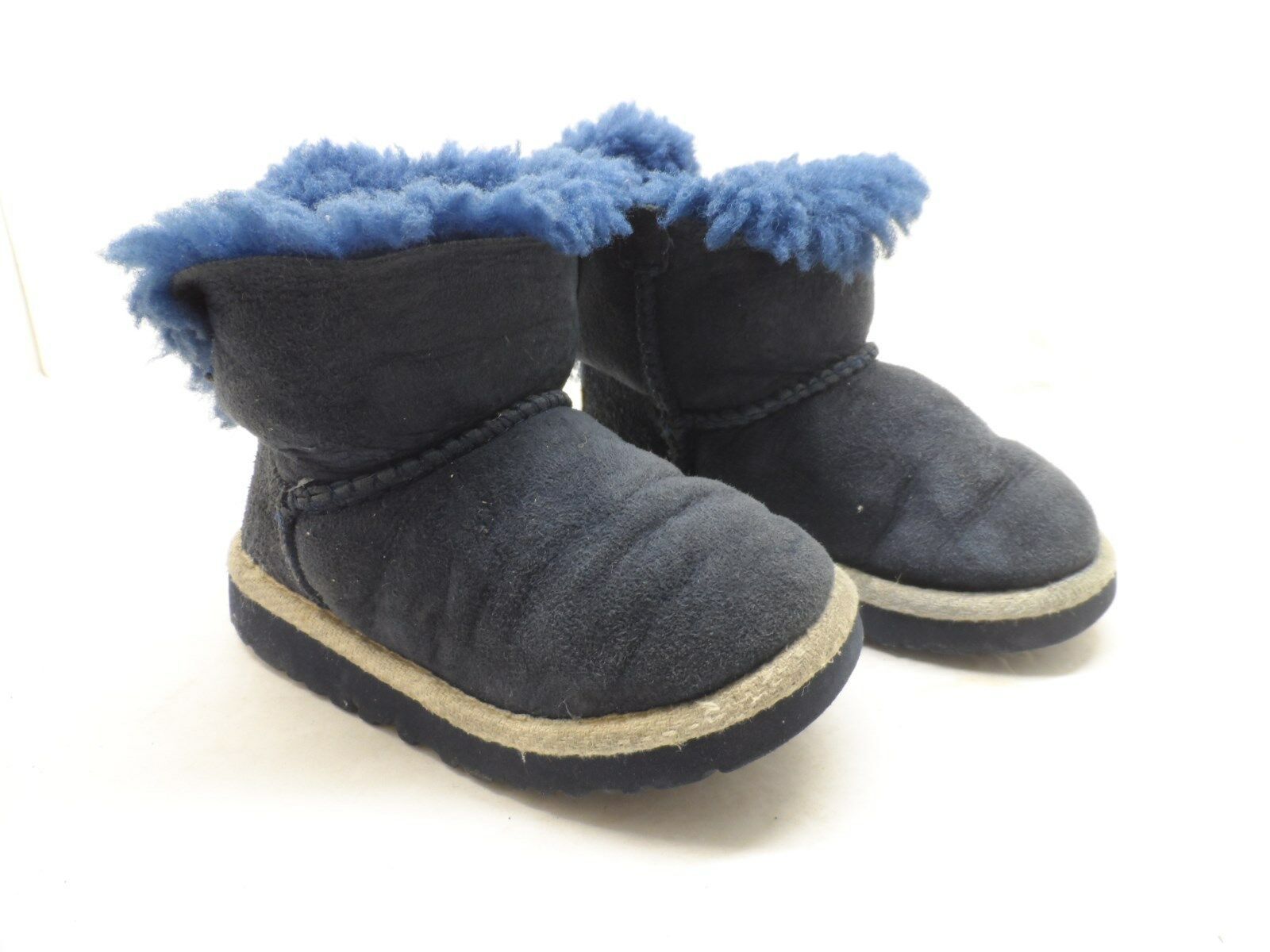 Primary image for UGG Girl's Selene 1006636T Sheepskin Boot Blue  Size 8C