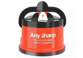 AnySharp Essentials Knife Sharpener with PowerGrip - $21.59