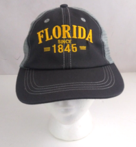 Florida Since 1845 Mesh Back Unisex Embroidered Adjustable Baseball Cap - £10.04 GBP